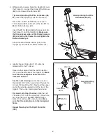 Предварительный просмотр 7 страницы Weslo 13.8E User Manual