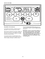 Preview for 12 page of Weslo 225 Gtx Treadmill User Manual