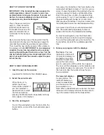 Preview for 13 page of Weslo 225 Gtx Treadmill User Manual