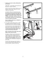 Предварительный просмотр 7 страницы Weslo 30551.1 (French) Manuel De L'Utilisateur