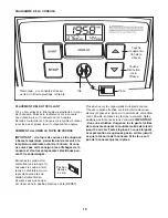 Предварительный просмотр 12 страницы Weslo 30551.1 (French) Manuel De L'Utilisateur