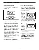 Preview for 7 page of Weslo 450T User Manual