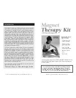 Preview for 1 page of Weslo 8 Pc Magnet Therapy Manual