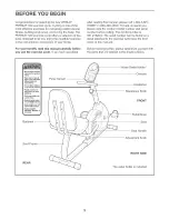 Preview for 3 page of Weslo 831.21 520.0 User Manual