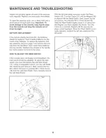 Предварительный просмотр 11 страницы Weslo 831.21 520.0 User Manual