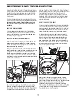 Preview for 10 page of Weslo 831.21600.1 User Manual