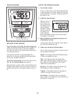 Preview for 12 page of Weslo 831.21611.0 Manual