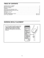 Preview for 2 page of Weslo 831.21800.0 User Manual