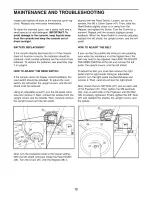 Preview for 13 page of Weslo 831.21800.0 User Manual