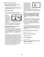 Preview for 15 page of Weslo 831.21832.0 Manual