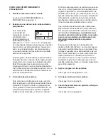 Предварительный просмотр 16 страницы Weslo 831.21902.0 (Spanish) Manual Del Usuario