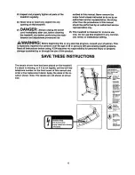 Preview for 4 page of Weslo 831.24602.0 User Manual