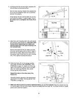 Предварительный просмотр 9 страницы Weslo 831.24602.0 User Manual