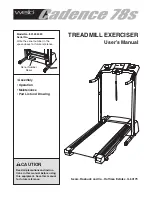 Weslo 831.295020 User Manual preview