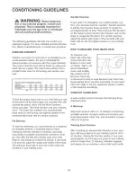 Preview for 14 page of Weslo 831.29522.0 User Manual