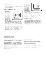 Preview for 8 page of Weslo Aero A5 Bike Manual