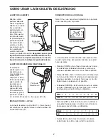 Preview for 7 page of Weslo Aero A6 (Spanish) Manual Del Usuario