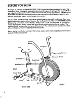 Предварительный просмотр 4 страницы Weslo Aerobike 1500 Excercise Bike Owner'S Manual