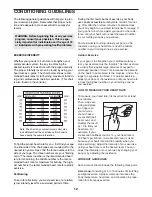 Preview for 12 page of Weslo AIR STRIDER User Manual