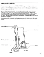 Предварительный просмотр 3 страницы Weslo Ascent 720 Manual