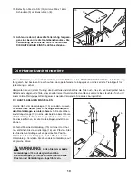 Preview for 10 page of Weslo Bench 400 (German) Bedienungsanleitung