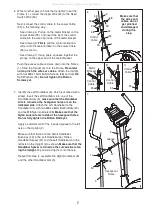 Preview for 7 page of Weslo Boomerang 850 User Manual