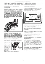 Preview for 9 page of Weslo Boomerang 850 User Manual