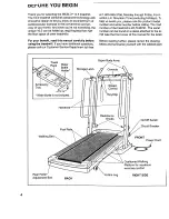 Предварительный просмотр 4 страницы Weslo Cadence 10.5 Manual