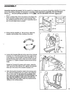 Предварительный просмотр 5 страницы Weslo Cadence 10.5 Manual