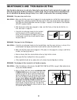 Предварительный просмотр 12 страницы Weslo CADENCE 1005 User Manual