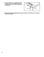 Предварительный просмотр 6 страницы Weslo Cadence 1015 Manual