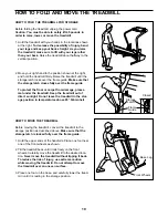 Preview for 10 page of Weslo Cadence 1020 Treadmill User Manual