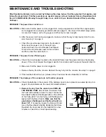 Preview for 12 page of Weslo Cadence 1020 Treadmill User Manual