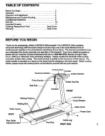 Preview for 3 page of Weslo Cadence 2050 Manual