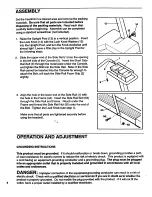 Preview for 4 page of Weslo Cadence 2050 Manual