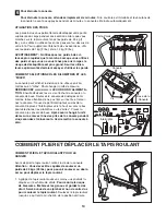 Preview for 10 page of Weslo Cadence 215s Treadmill (French) Livret D'Instructions Manual