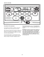 Preview for 12 page of Weslo Cadence 25 Treadmill User Manual