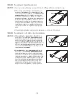 Preview for 19 page of Weslo Cadence 25 Treadmill User Manual