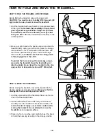 Preview for 10 page of Weslo Cadence 250dr User Manual