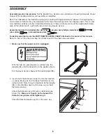 Preview for 5 page of Weslo Cadence 255 Dr Treadmill User Manual