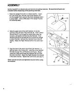 Preview for 6 page of Weslo Cadence 3180 Manual