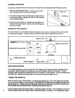 Preview for 8 page of Weslo Cadence 3180 Manual