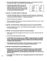 Preview for 10 page of Weslo Cadence 3180 Manual