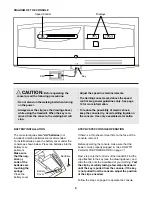 Preview for 8 page of Weslo Cadence 325 User Manual