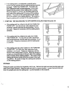 Предварительный просмотр 11 страницы Weslo Cadence 3280 Manual