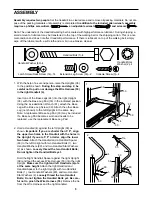 Предварительный просмотр 5 страницы Weslo CADENCE 340 CS User Manual