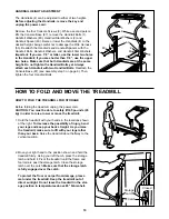 Предварительный просмотр 10 страницы Weslo CADENCE 340 CS User Manual