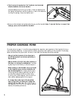 Preview for 6 page of Weslo Cadence 391 Treadmill User Manual