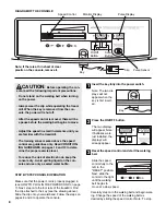 Preview for 8 page of Weslo Cadence 391 Treadmill User Manual