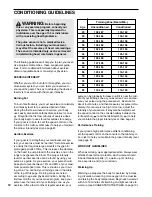 Preview for 12 page of Weslo Cadence 391 Treadmill User Manual